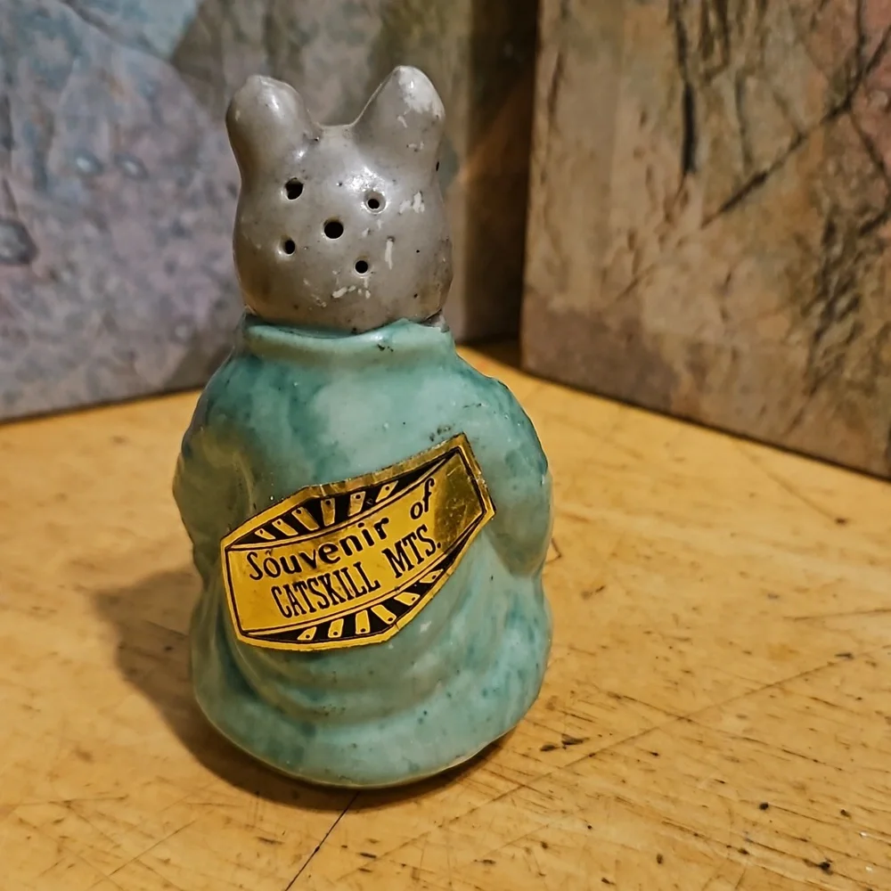 Royal Albert Beatrix Potter- Samuel Whiskers Salt and Pepper Shakers - Picture 4 of 8